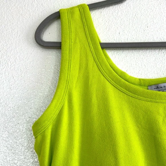 Super soft lime green dress, size XL - Picture 3 of 5